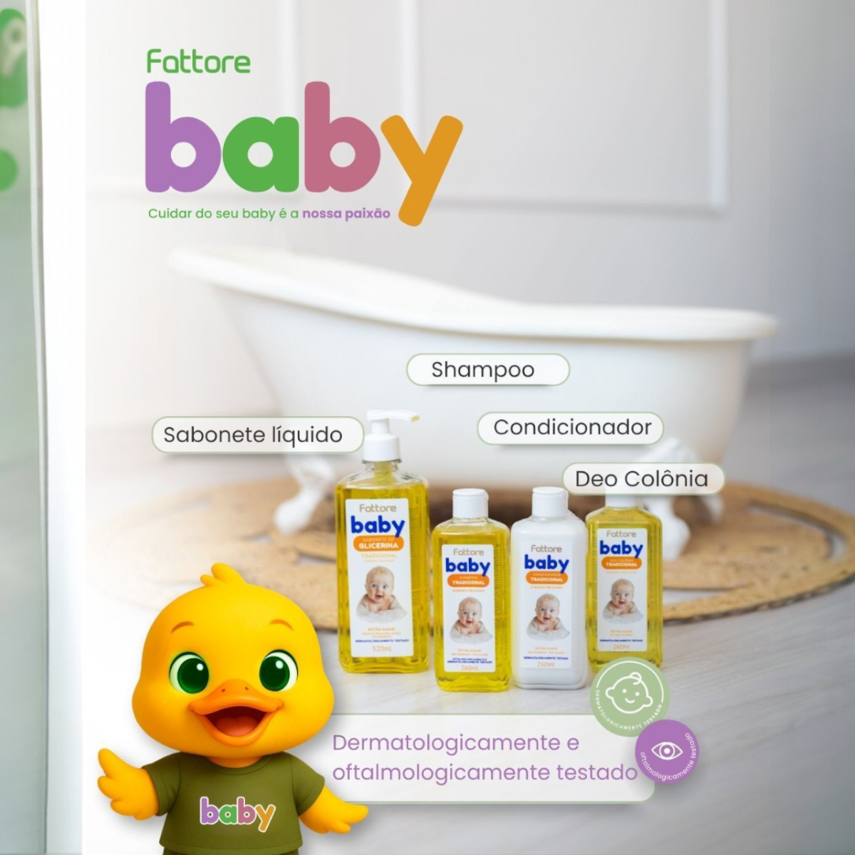 Condicionador Baby Extra Suave Tradicional 260ml