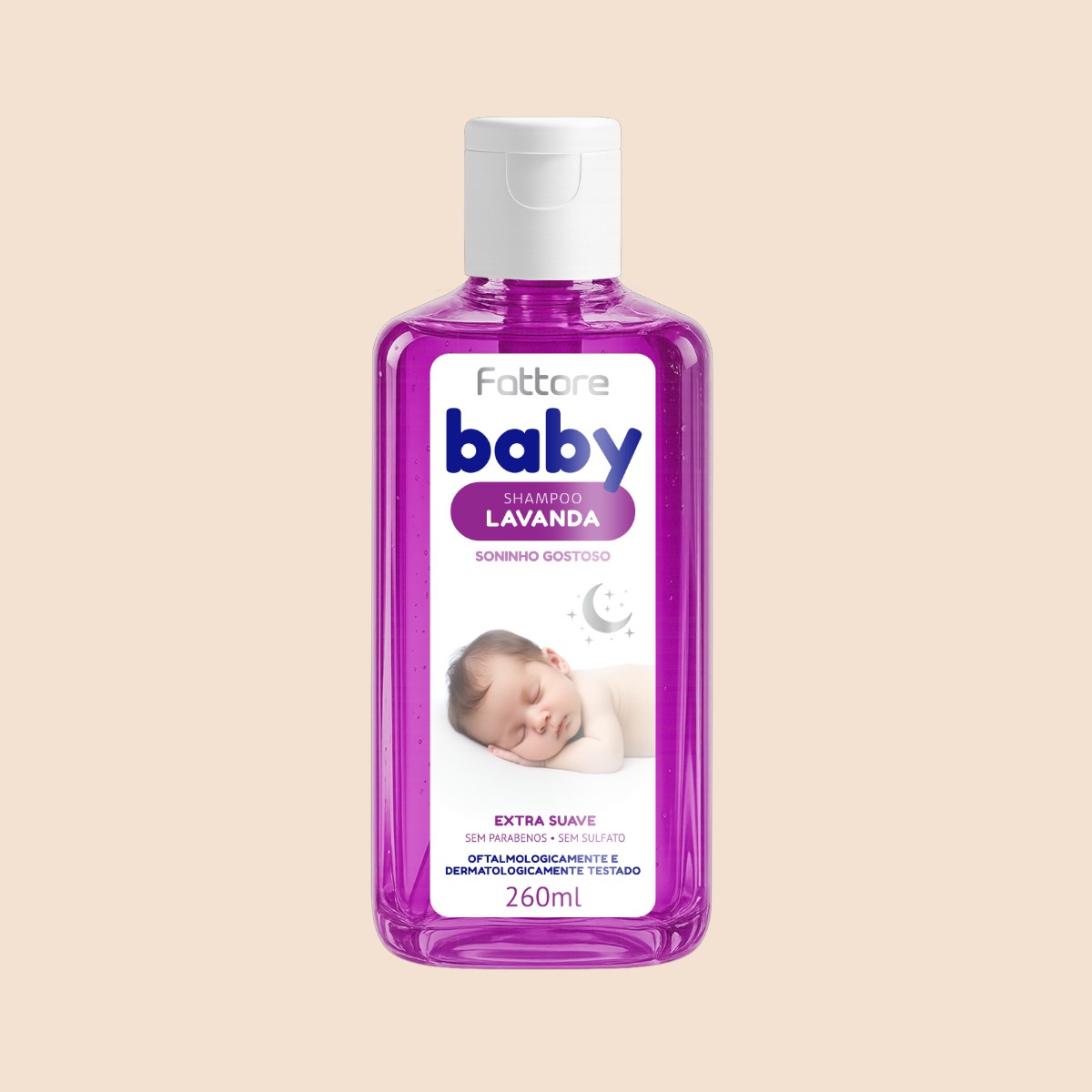 Kit Completo Infantil Baby Extra Suave Lavanda