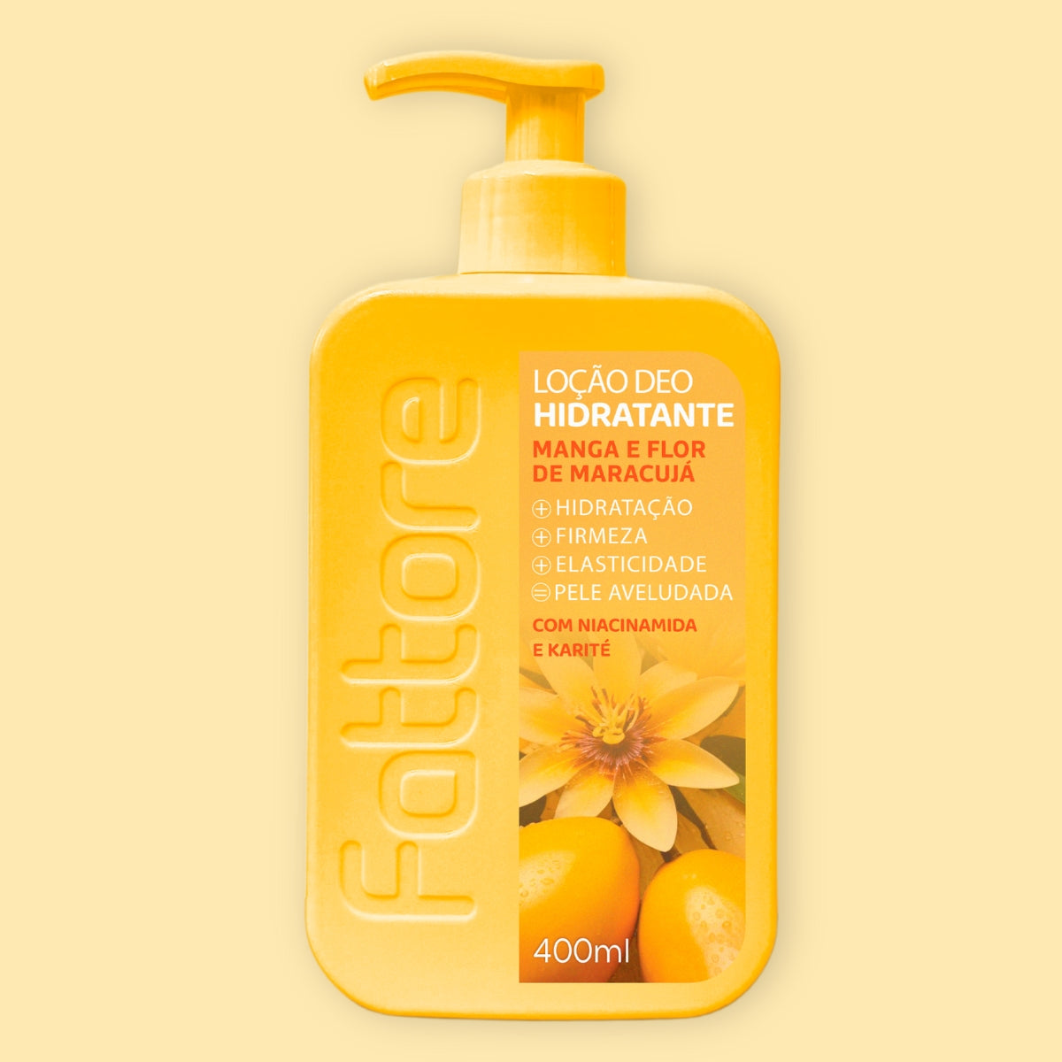 Kit Premium Fattore Manga e Flor de Maracujá – Hidratação, Limpeza e Esfoliação