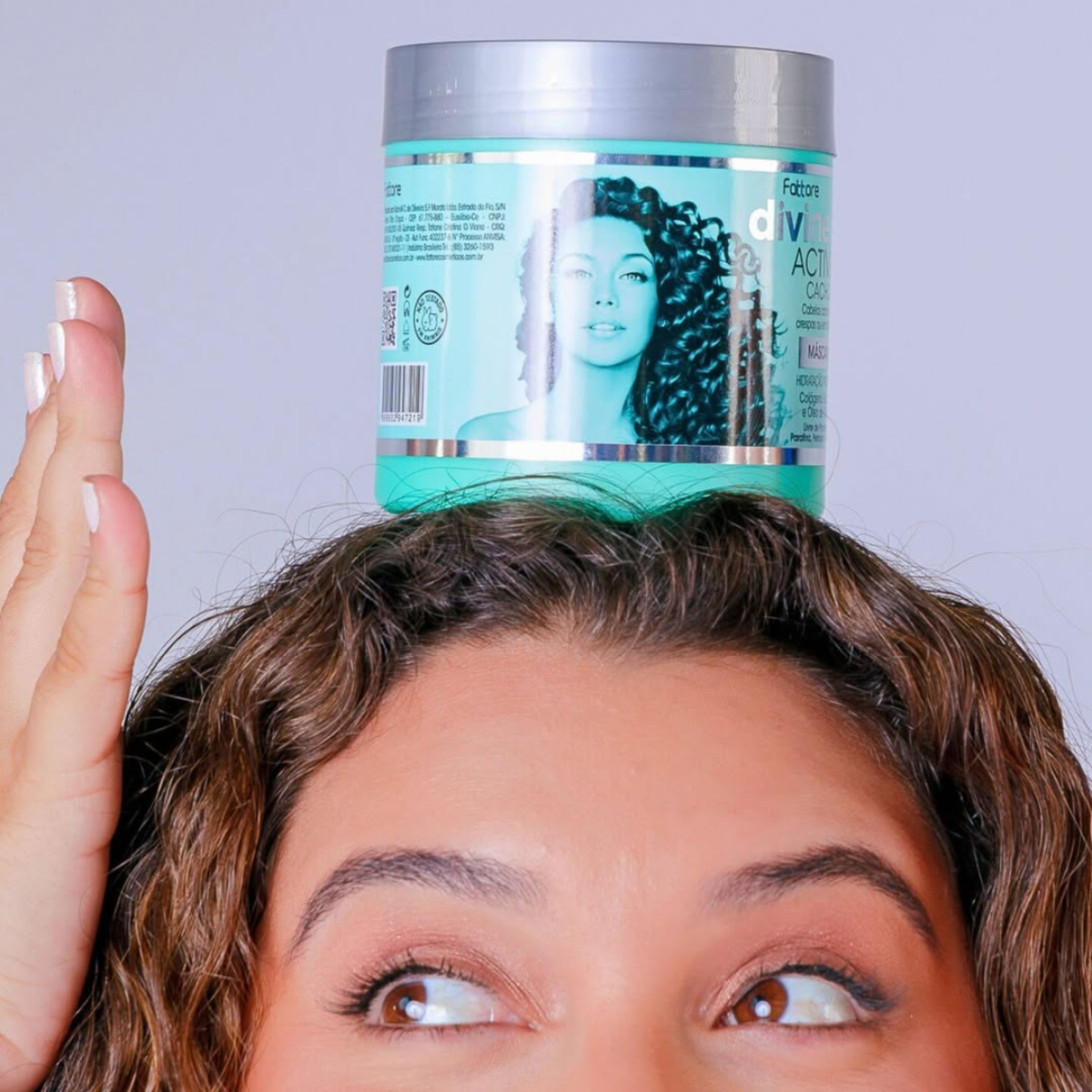 Fattore Máscara Active Cachos 500g – Hidratação Profunda