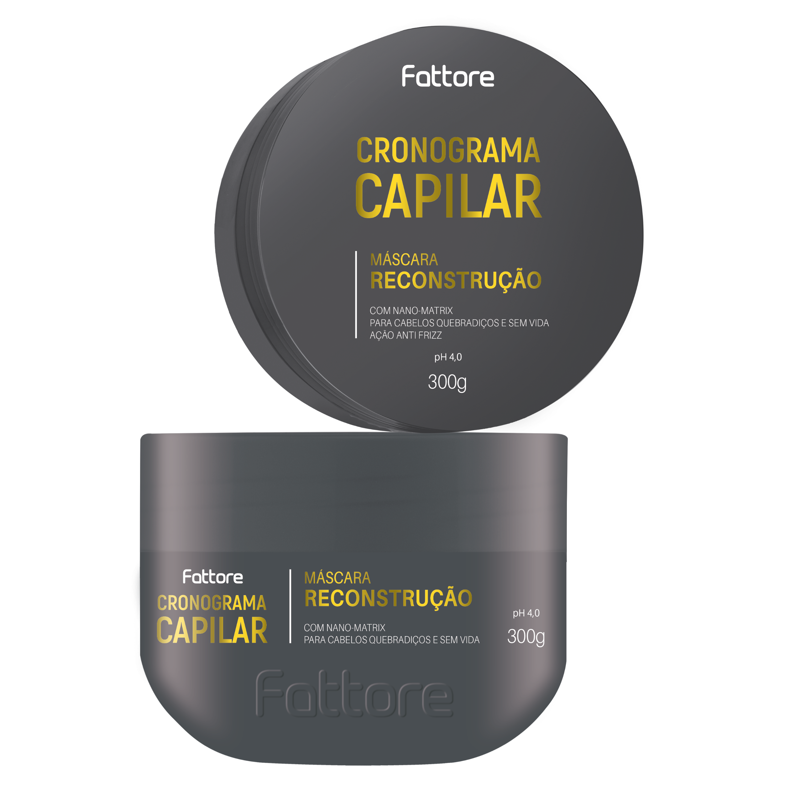 Fattore Máscara Cronograma Capilar Hidratação 300g