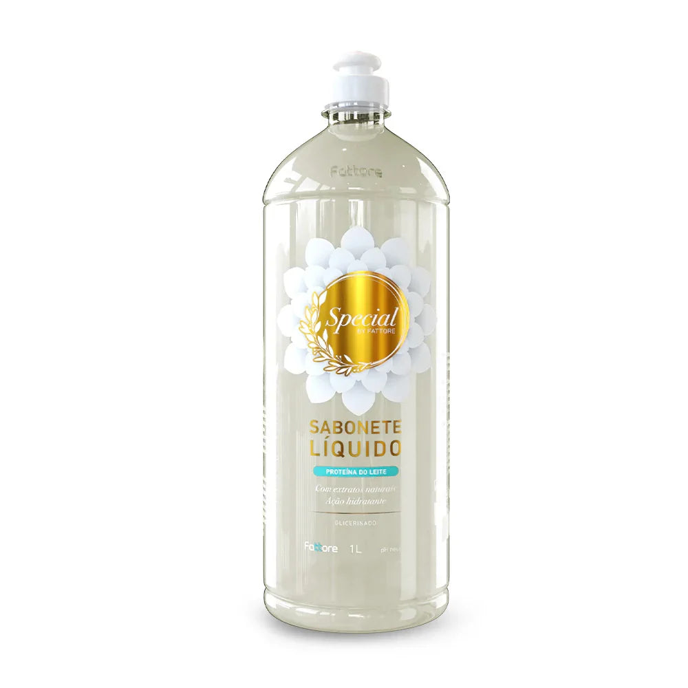 Fattore Sabonete Líquido Proteína do Leite Special By Fattore 1L