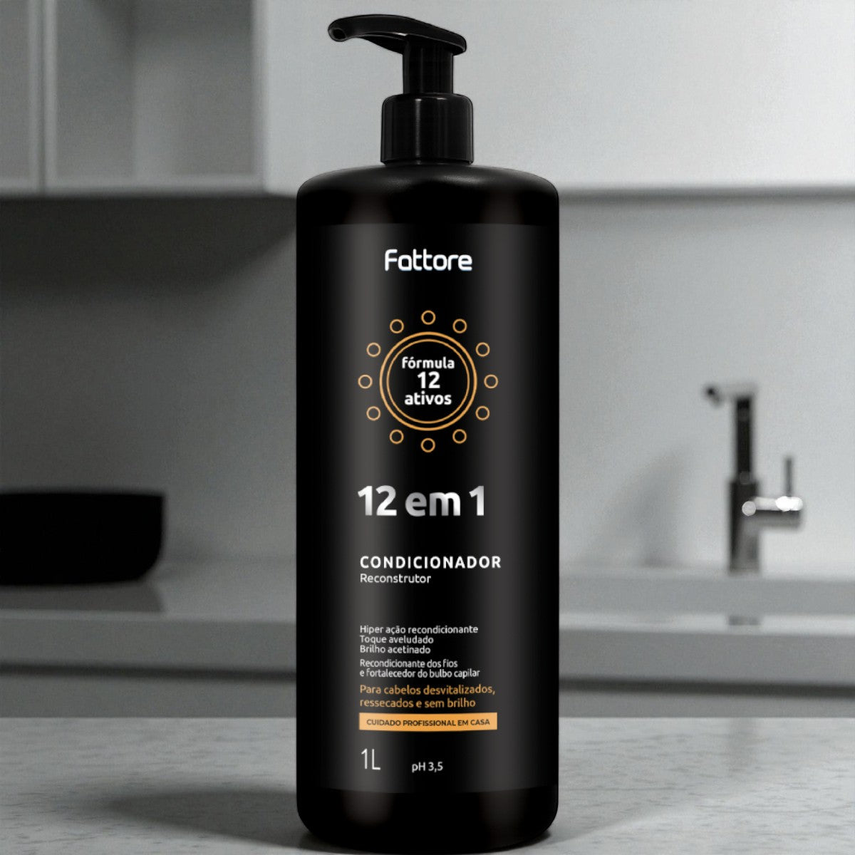 Fattore Condicionador Reconstrutor 12 em 1 1L - Reconstrução Profunda