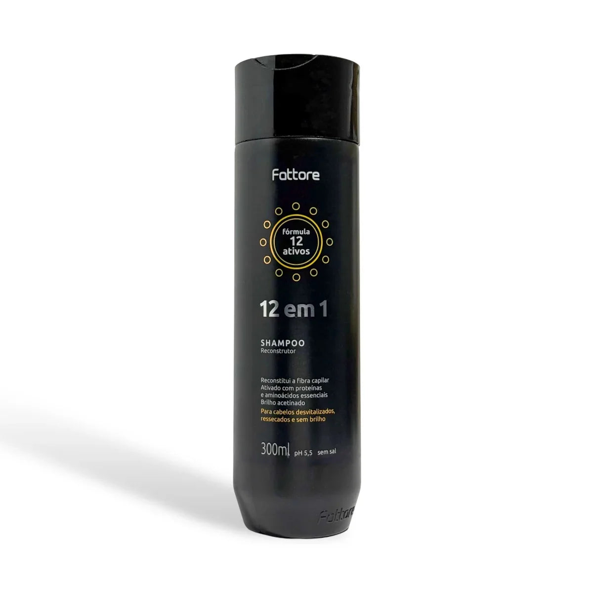 Fattore Tratamento 12 Em 1 Shampoo Reconstrutor 300ml