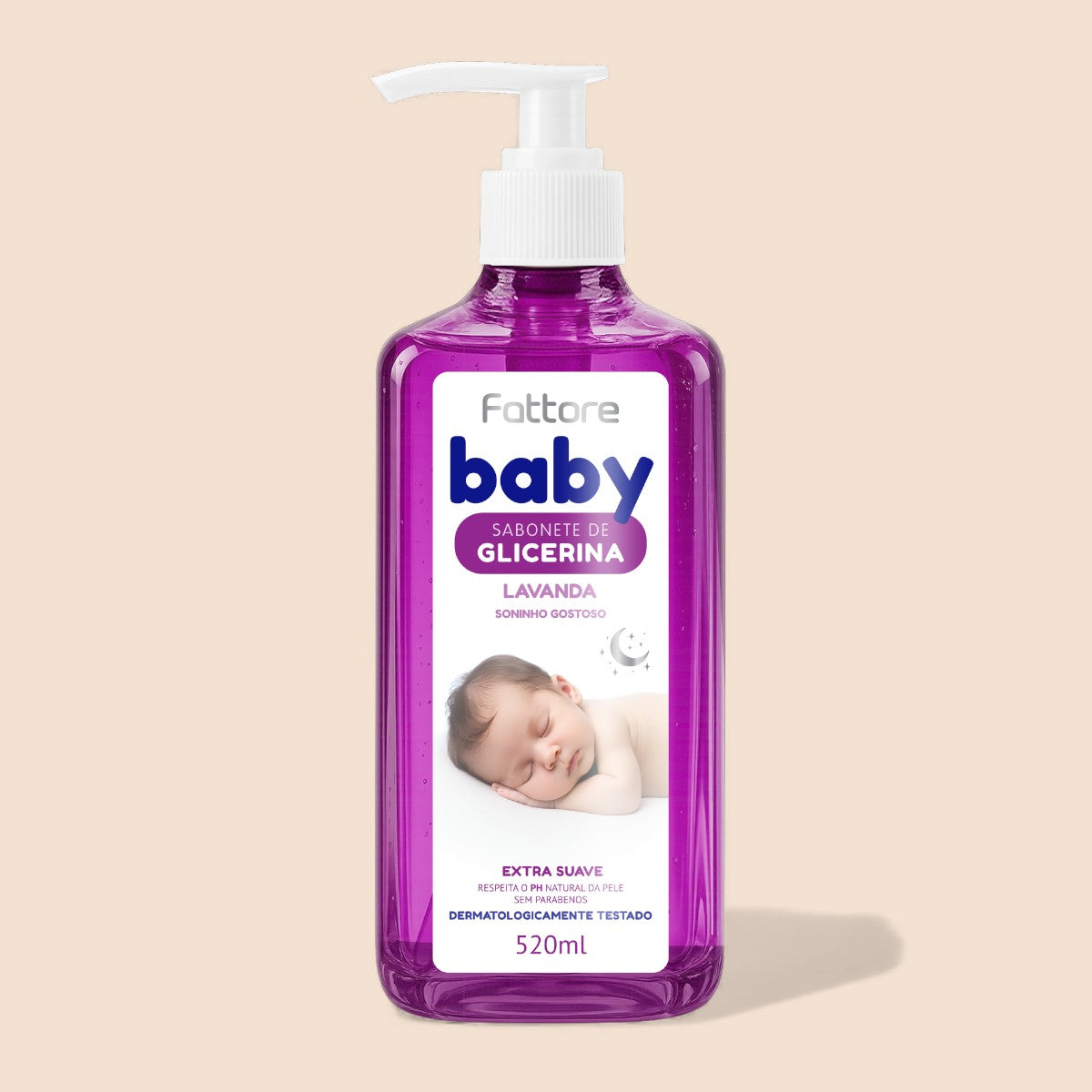 Kit Completo Infantil Baby Extra Suave Lavanda