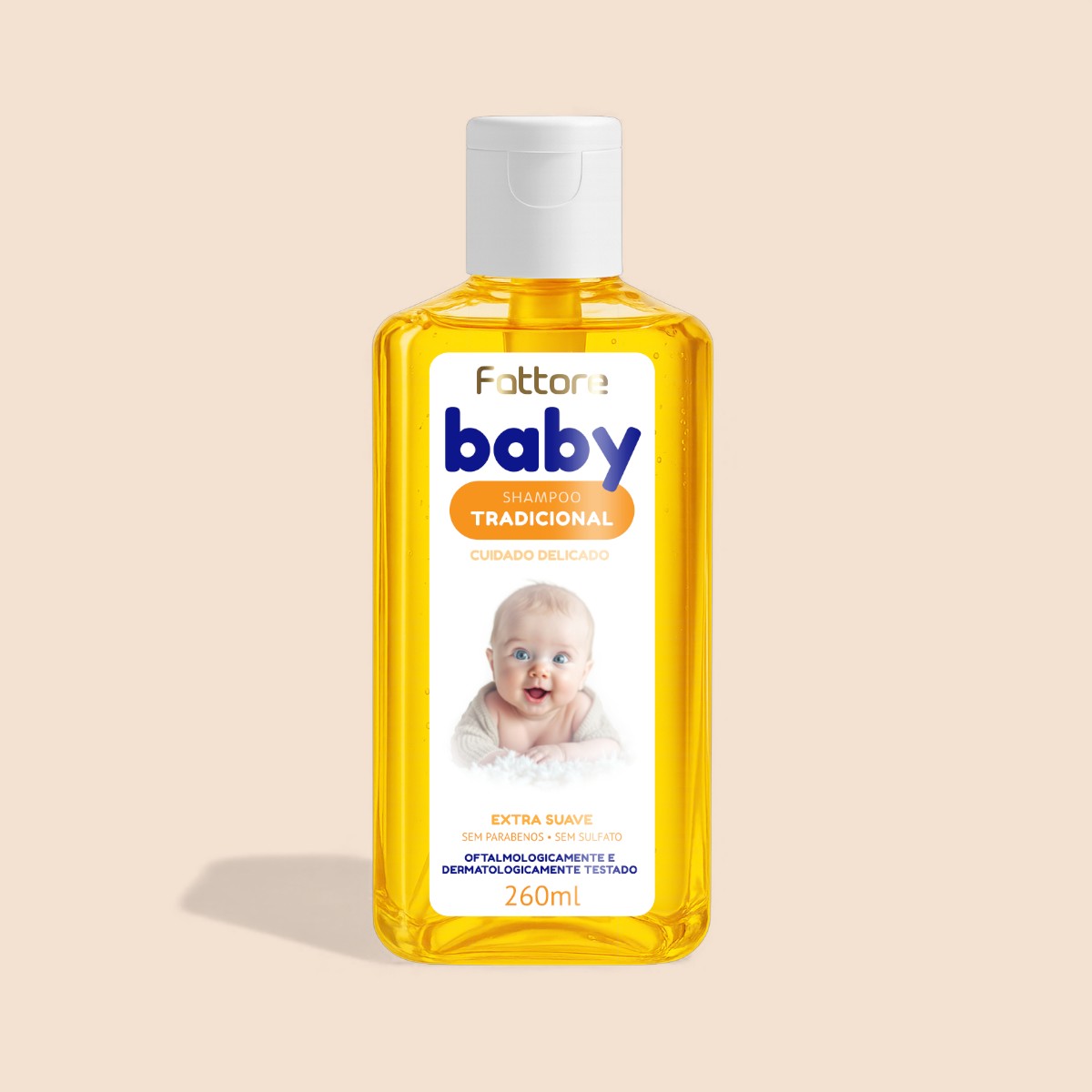 Fattore Shampoo Baby Extra Suave Tradicional 260ml
