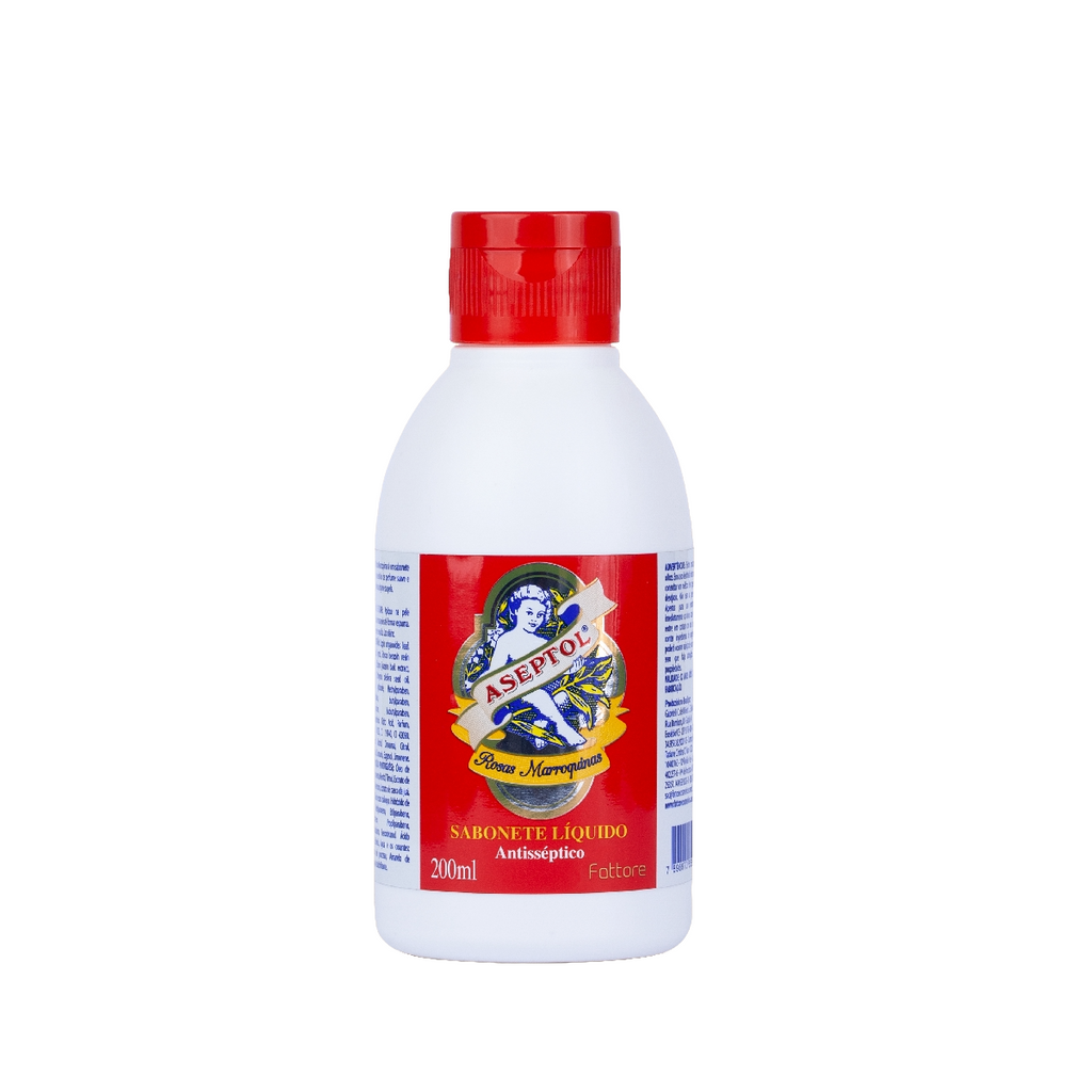 Aseptol Sabonete Antisséptico Rosas Marroquinas 200ml