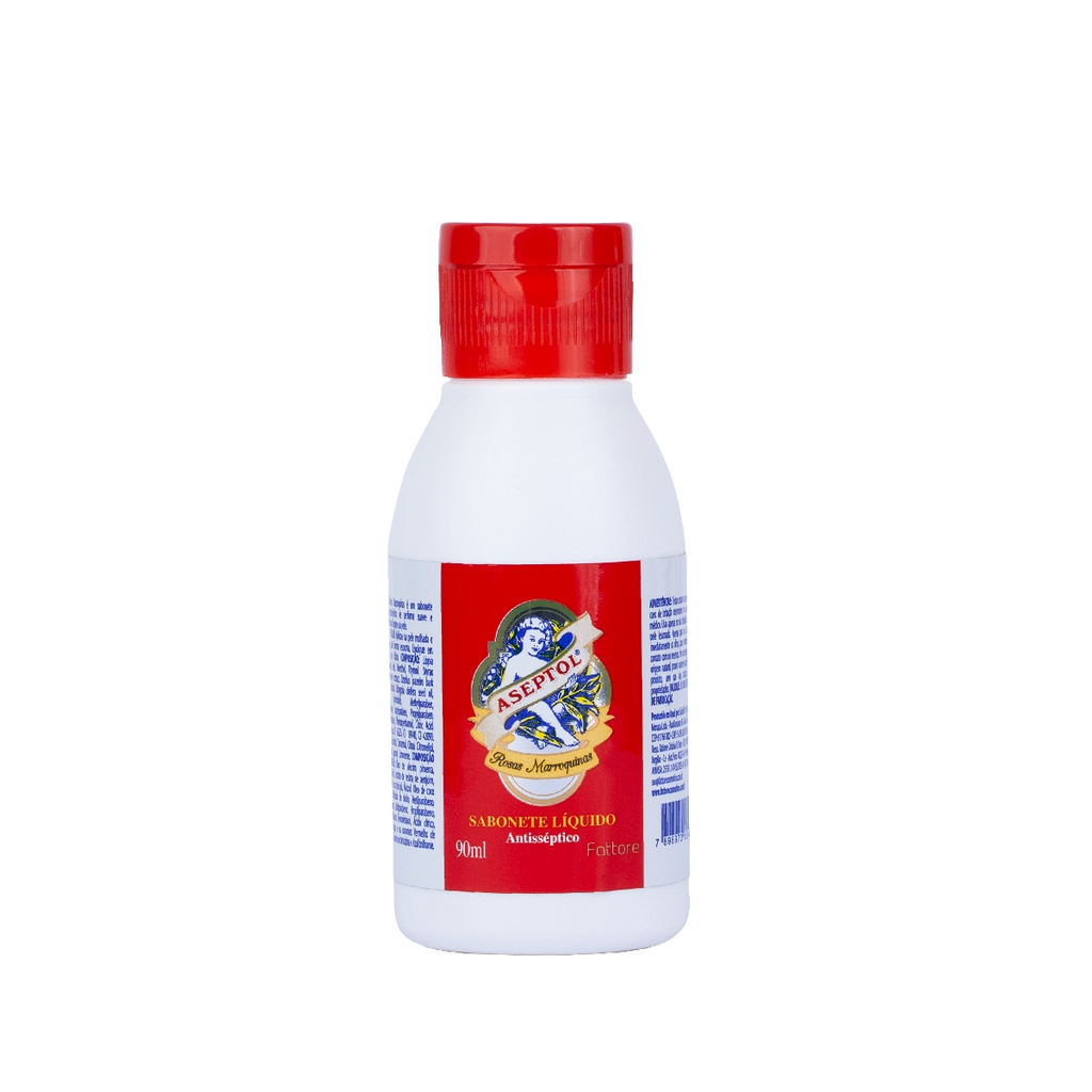 Aseptol Sabonete Antisséptico Rosas Marroquinas 90ml