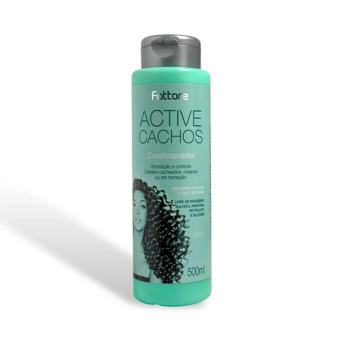 Fattore Condicionador Active Cachos 500ml