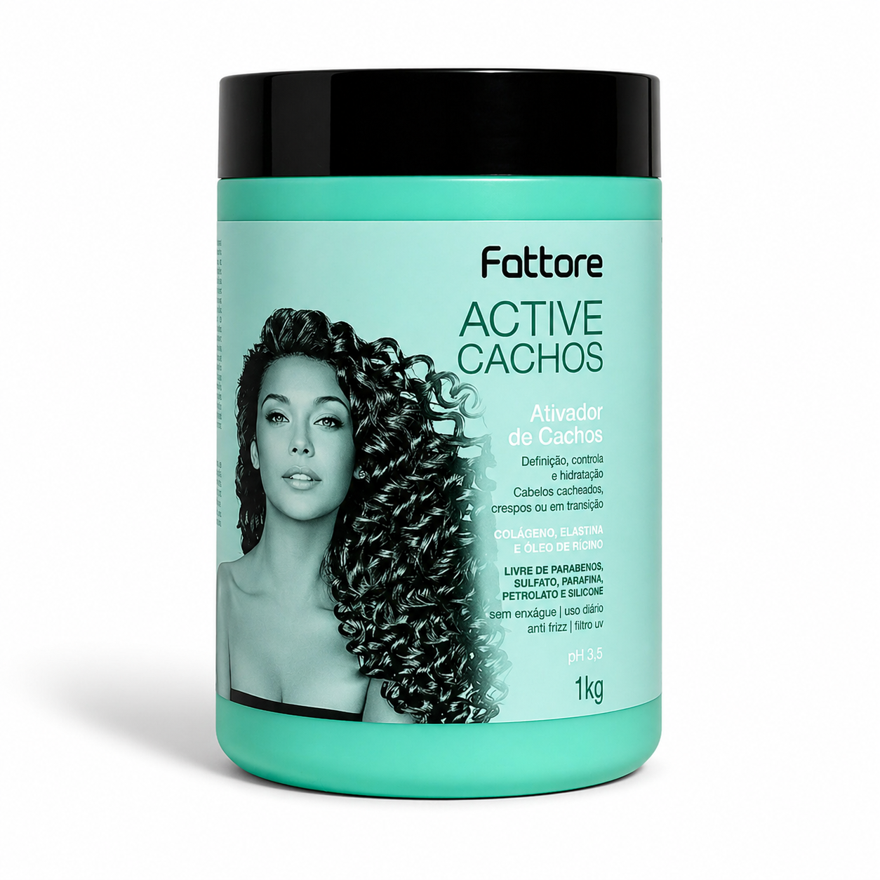 Fattore Active Cachos Ativador de Cachos 1KG – Definição e Hidratação