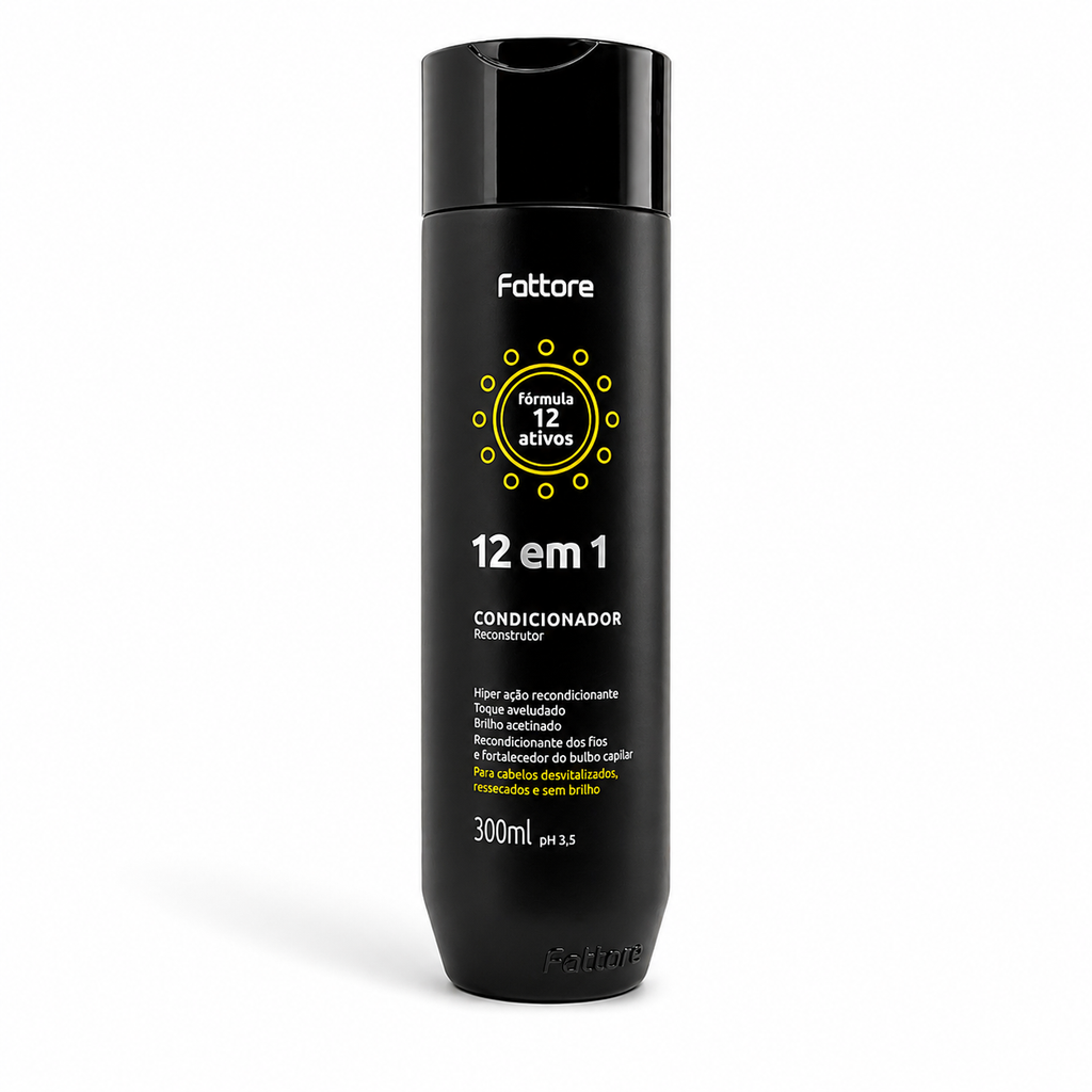 Fattore Condicionador 12 em 1 Reconstrução Profunda – 300ml