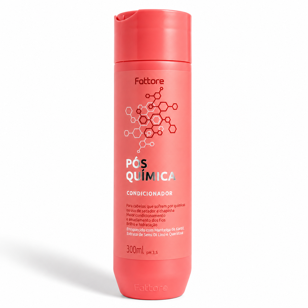 Fattore Condicionador Pós-Química 300ml – Condicionamento e Maciez