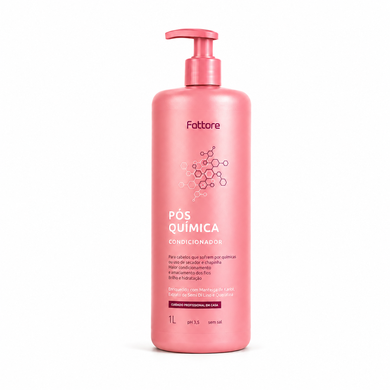 Fattore Condicionador Pós-Química 1L – Condicionamento e Maciez