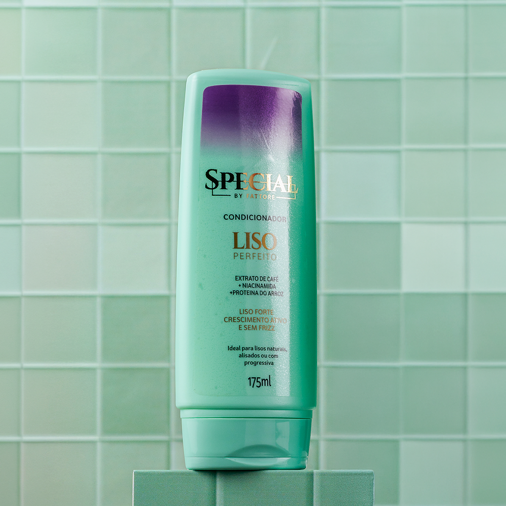 Kit Completo Liso Perfeito - Shampoo + Condicionador + Máscara Special By Fattore