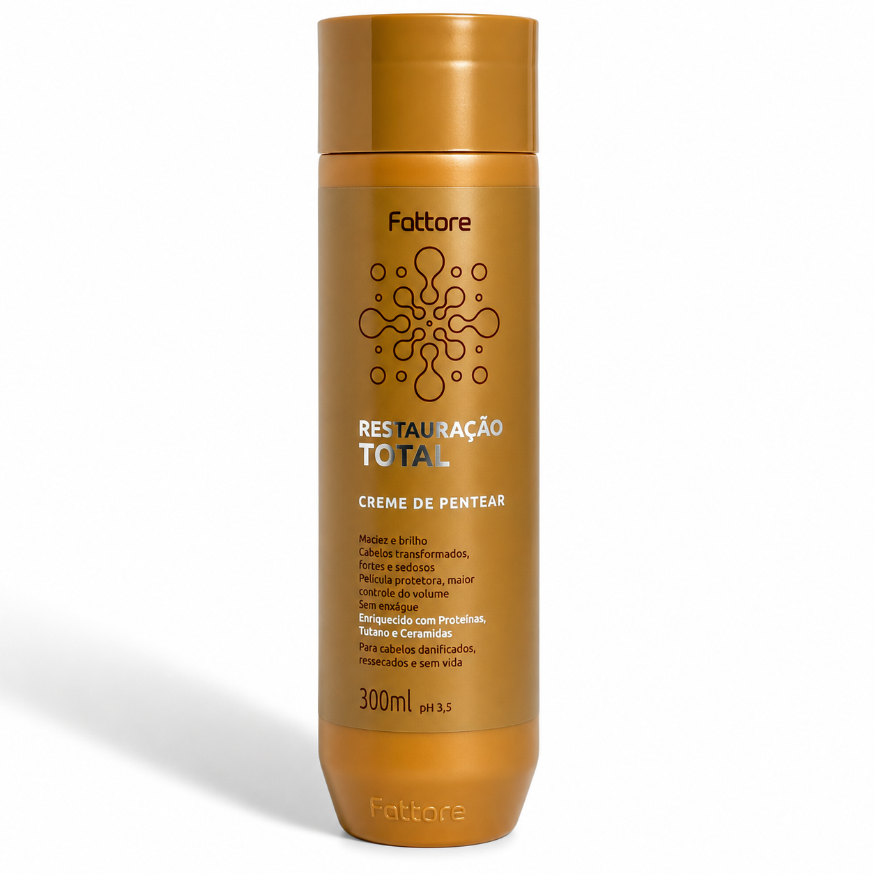 Creme de Pentear Fattore Restauração Total 300ml – Proteínas e Ceramidas