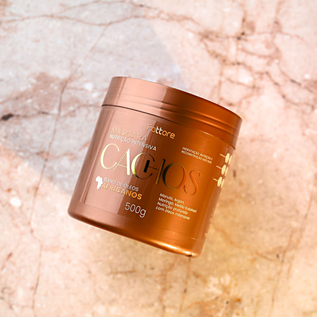 Fattore Kit Cachos Nutrição com Blend de Óleos Africanos (6 Itens)