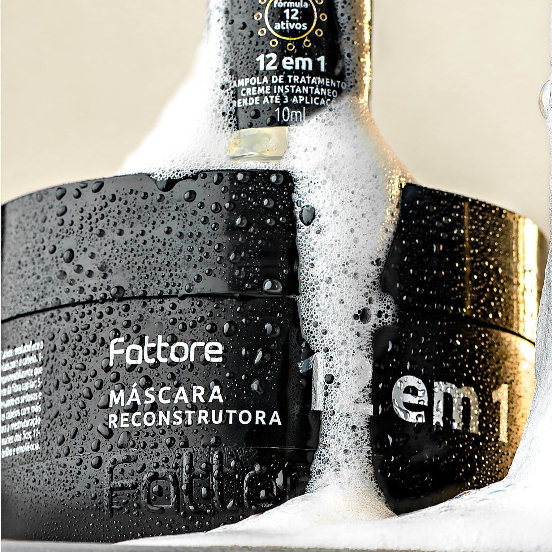 Kit Completo 12 em 1 Fattore – Tratamento Profissional 6 passos