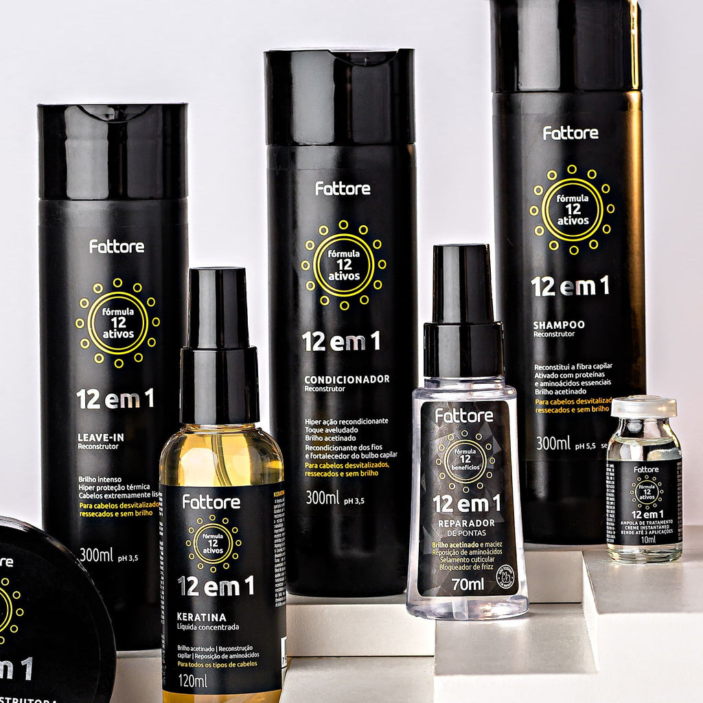 Fattore Condicionador 12 em 1 Reconstrução Profunda – 300ml