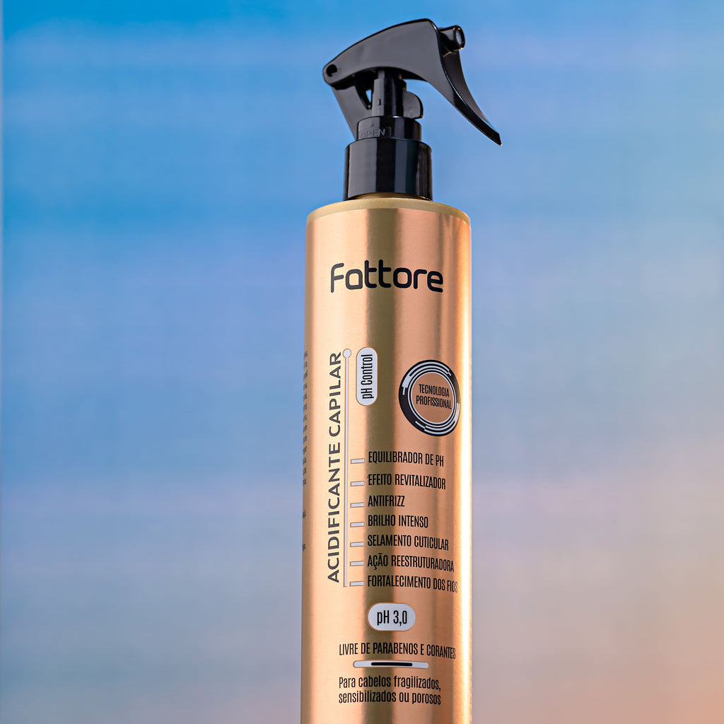 Fattore Spray Acidificante – Regulador de pH e Brilho Sem Frizz 300ml