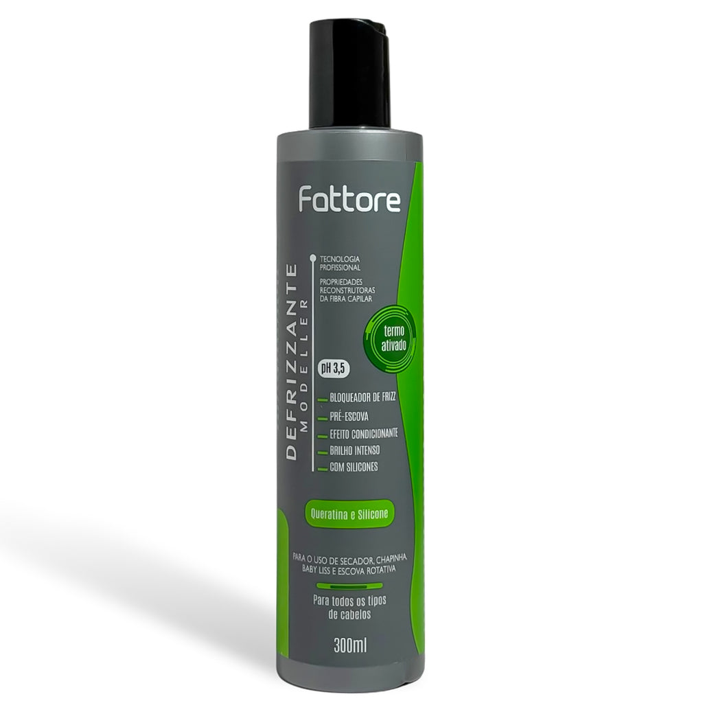 Fattore Defrizzante Queratina – Protetor Térmico e Anti-Frizz 300ml