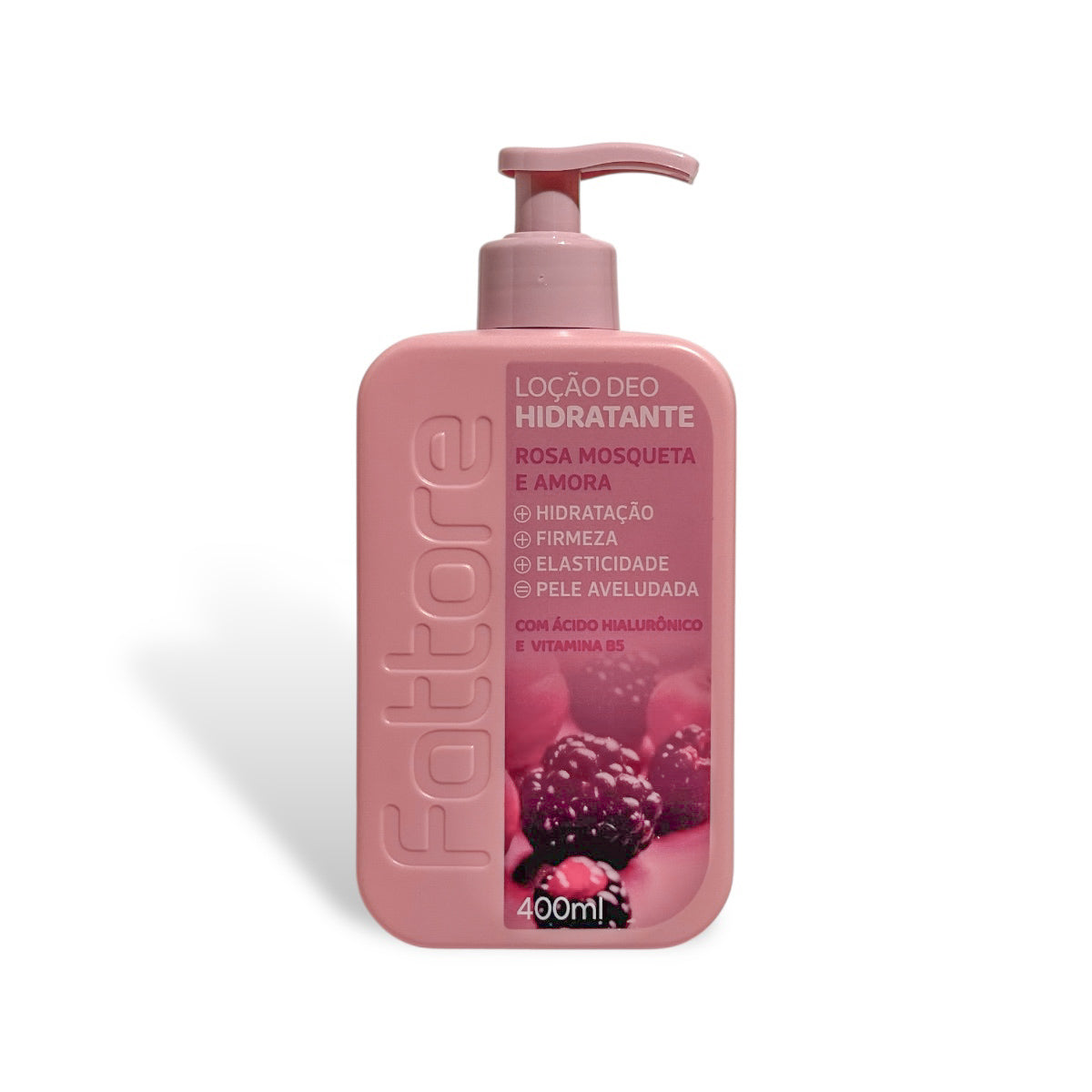 Loção Hidratante Rosa Mosqueta e Amora 400ml