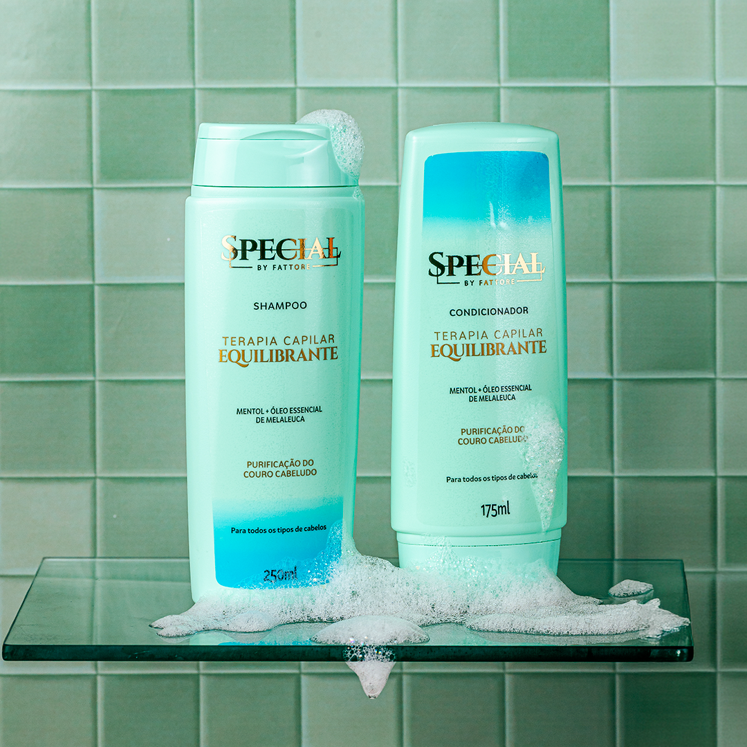 Kit Equilibrante Terapia Capilar Special By Fattore Shampoo 250ml + Condicionador 175ml