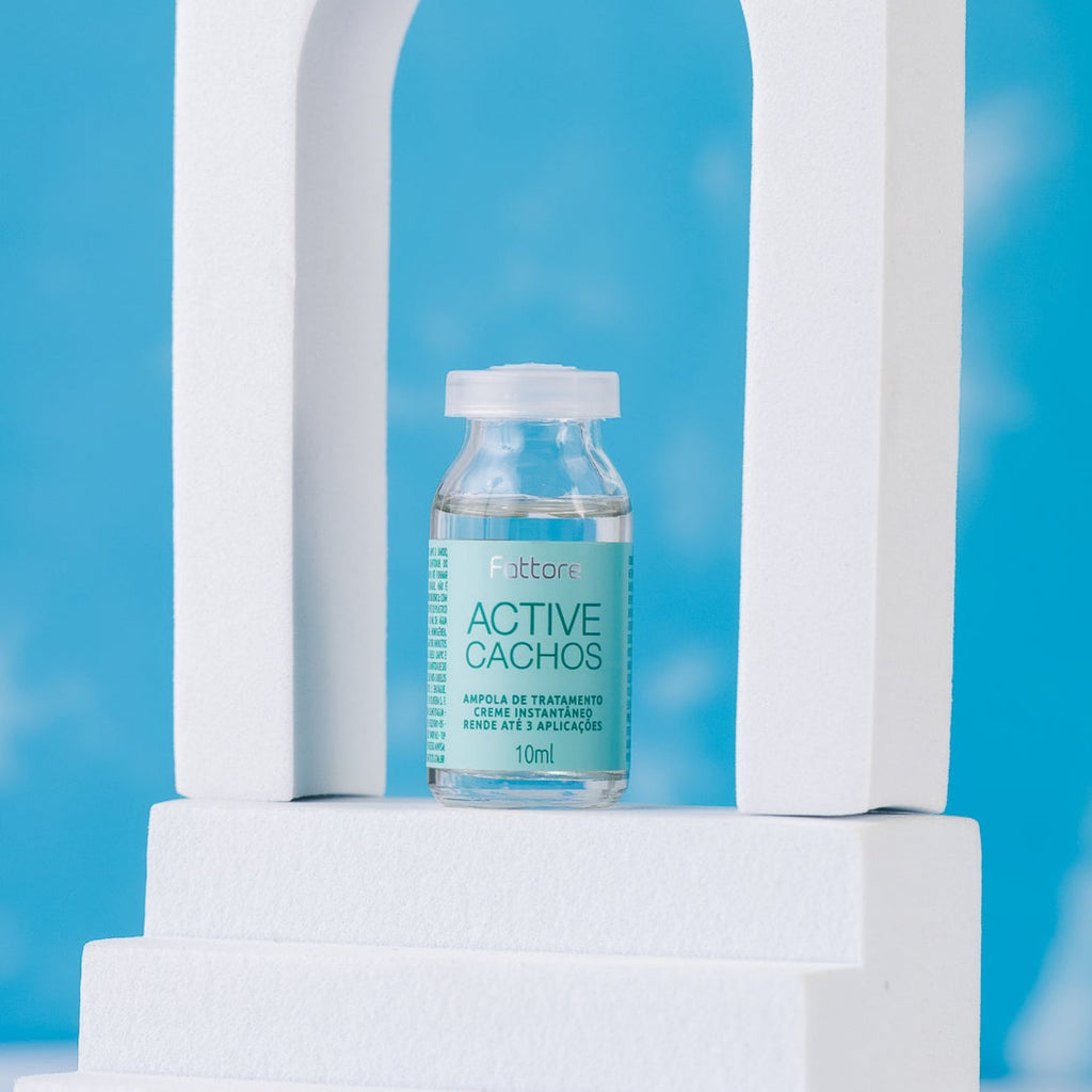 Fattore Kit Active Cachos - Definição e Hidratação Sem Frizz (5 Itens)