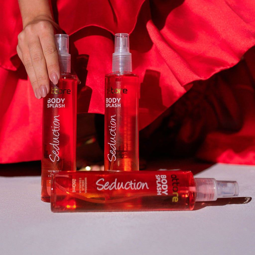 Fattore Body Splash Seduction 260ml – Fragrância Envolvente
