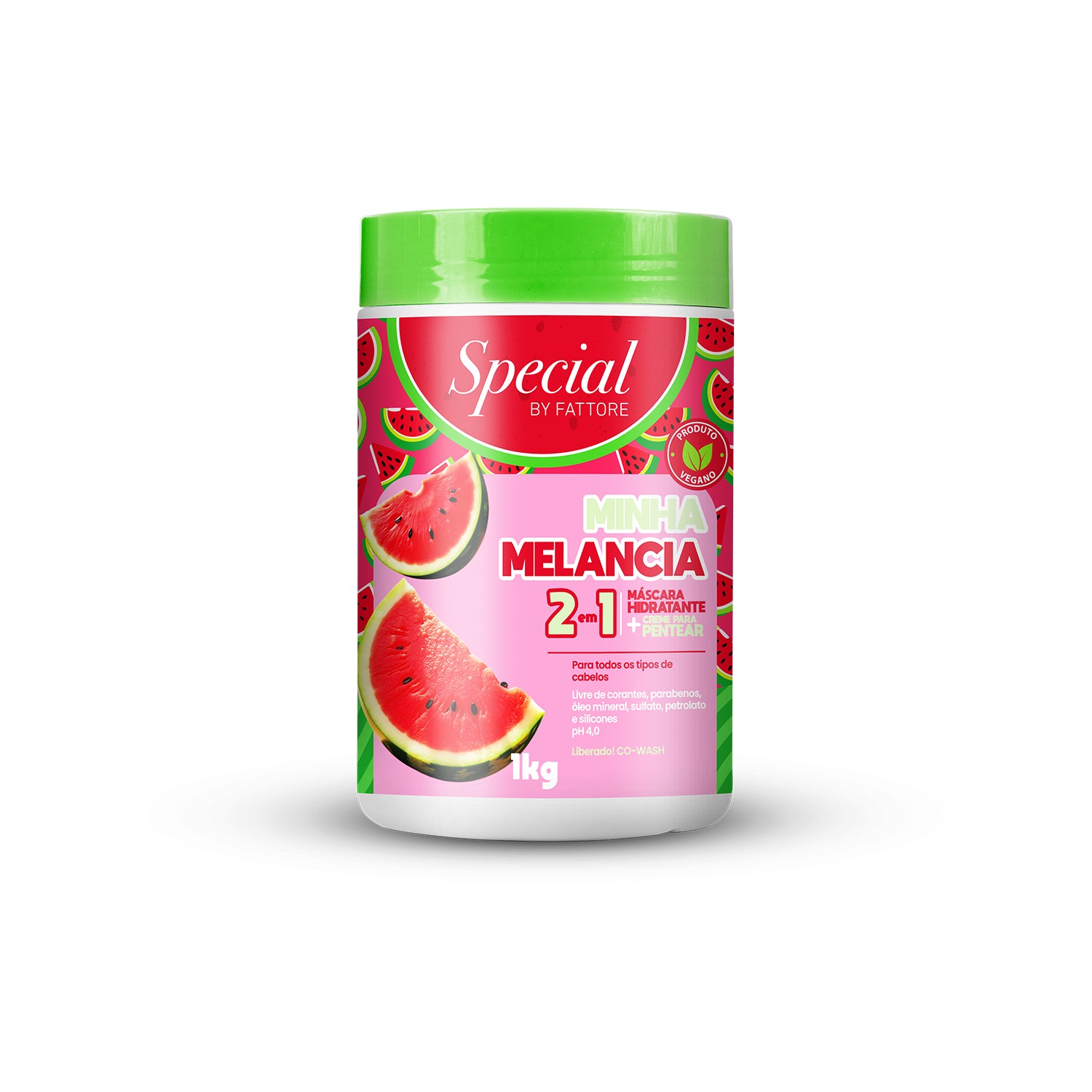 Máscara 2 em 1 Minha Melancia Special By Fattore