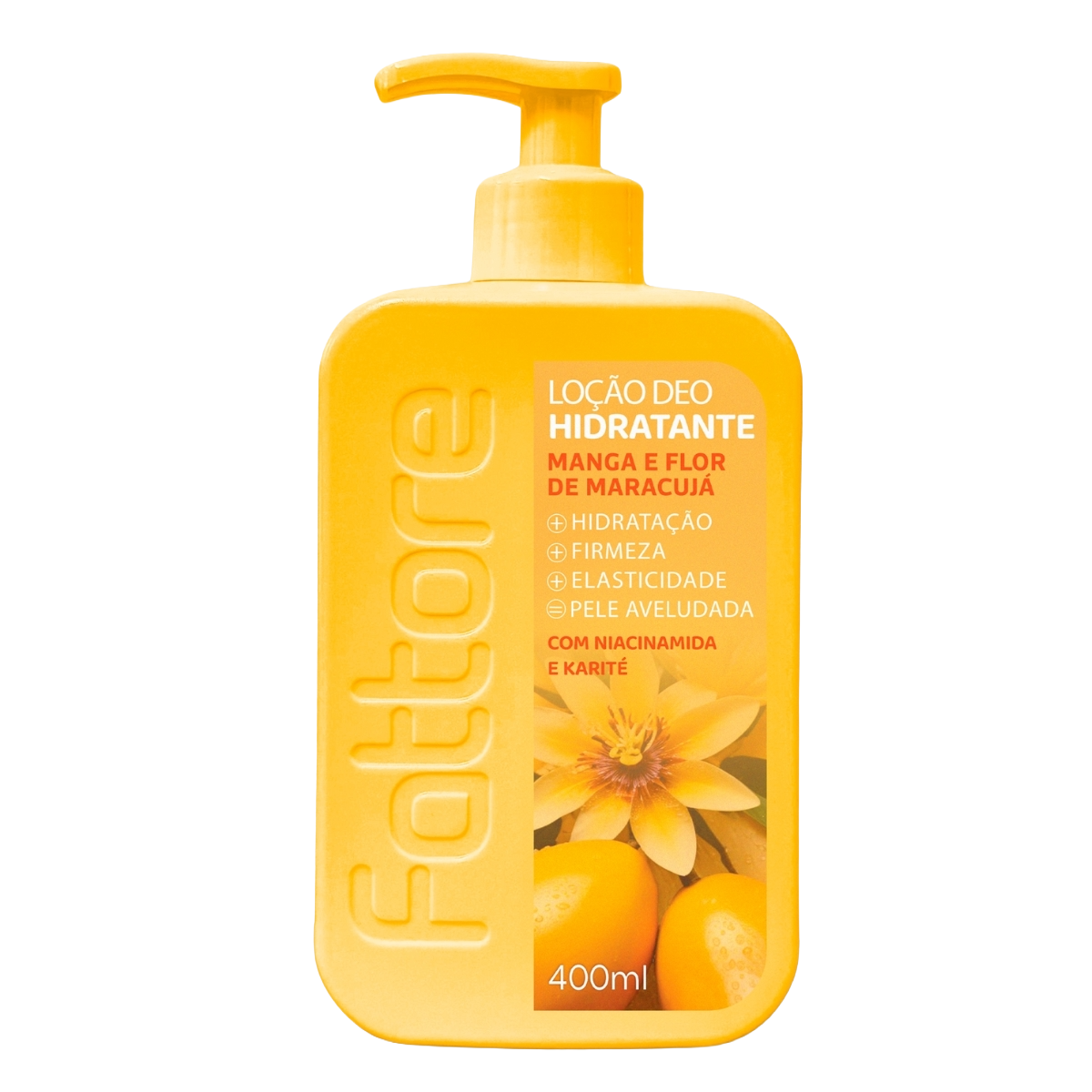 Fattore Kit Manga e Flor de Maracujá – Sabonete, Hidratante e Esfoliante (3 Itens)