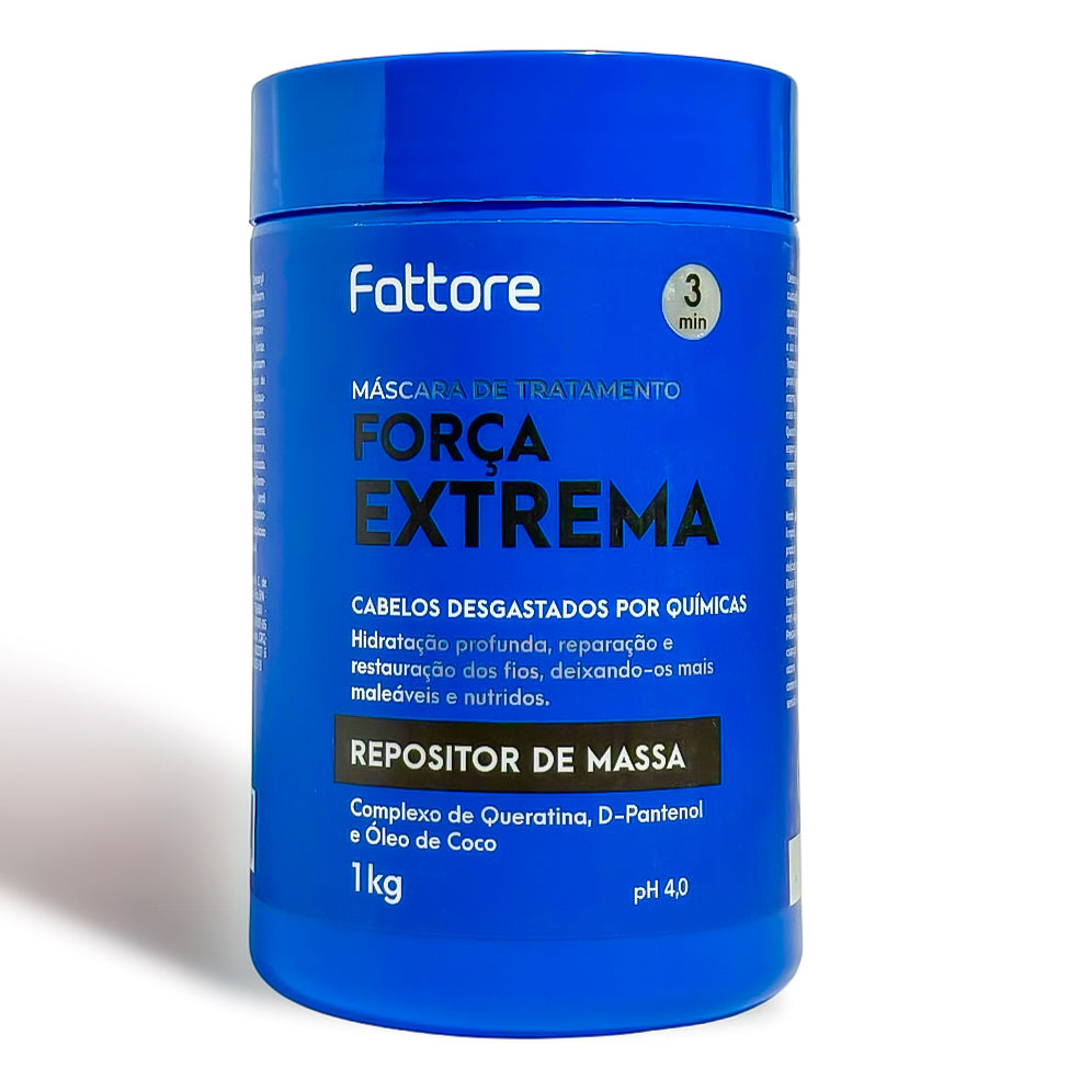 Fattore Máscara Repositora de Massa 1KG – Força Extrema e Anti-Quebra