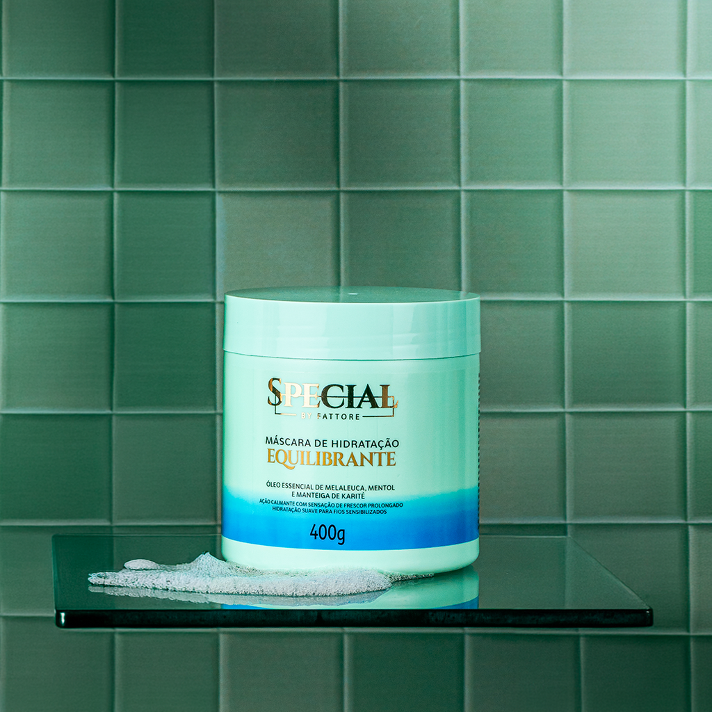 Kit Completo Equilibrante Terapia Capilar - Shampoo + Condicionador + Máscara Special By Fattore