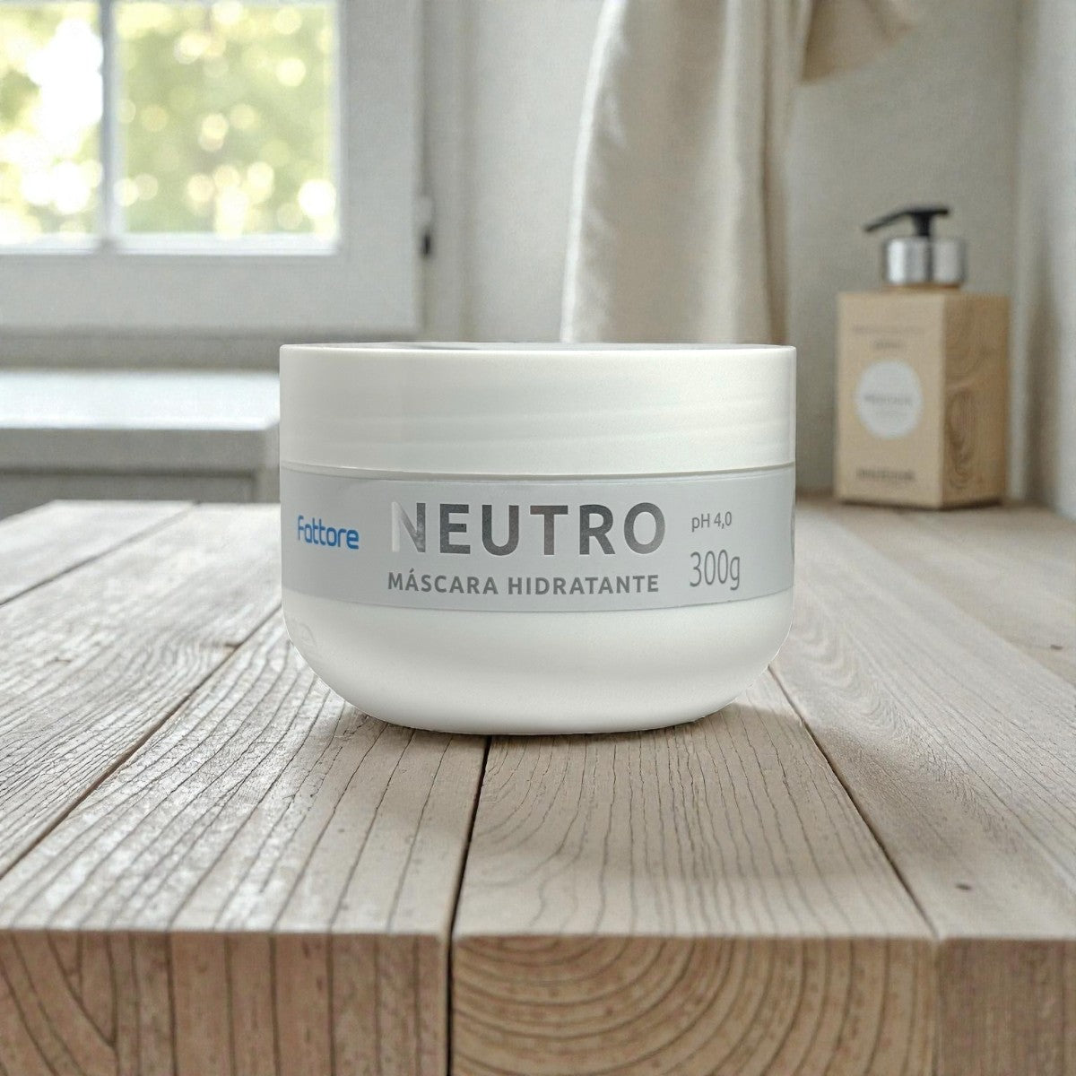 Fattore Máscara Hidratante Neutro pH 4.0 300g – Hidratação e Brilho