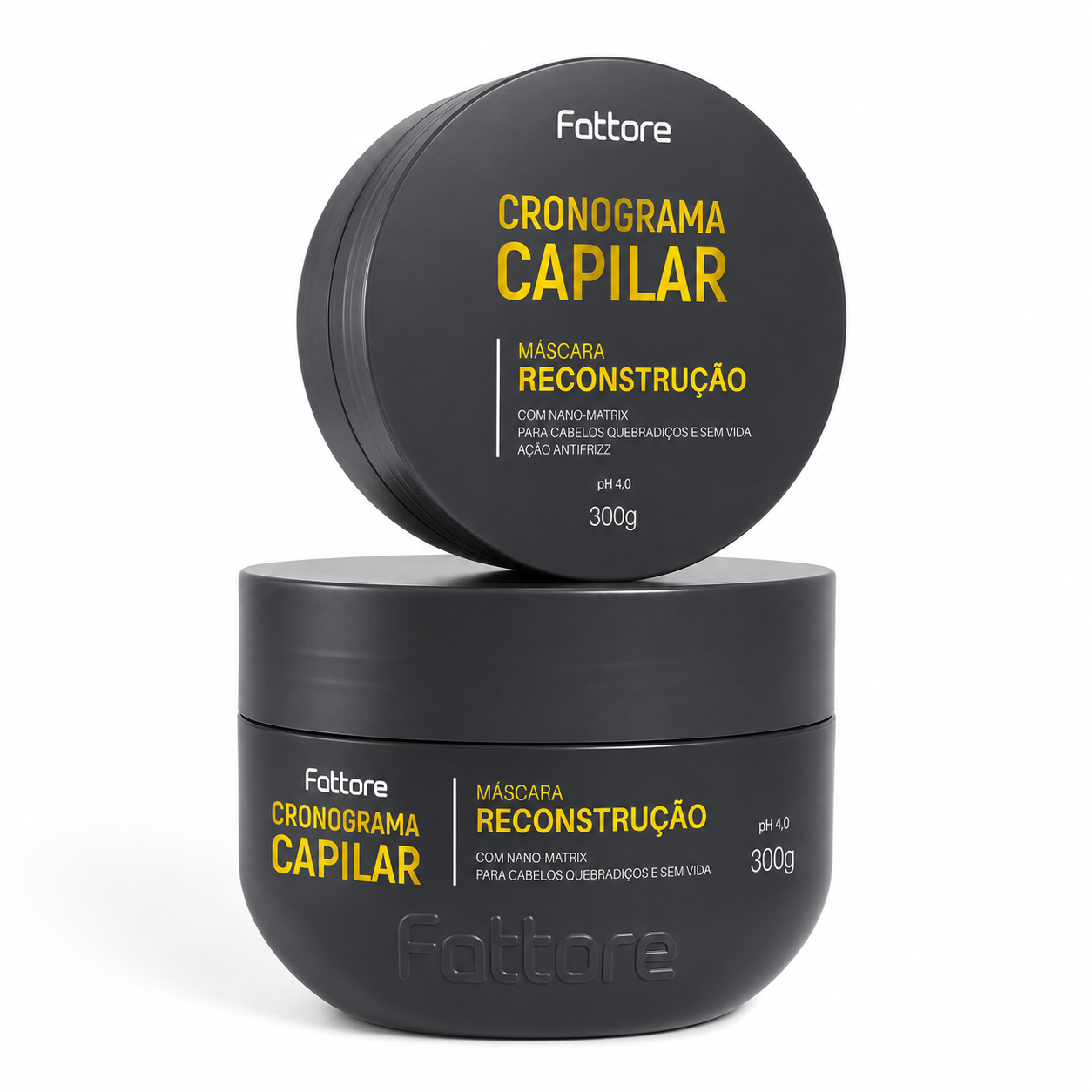 Kit Cronograma Capilar Completo 500ml – Hidratação, Nutrição e Reconstrução