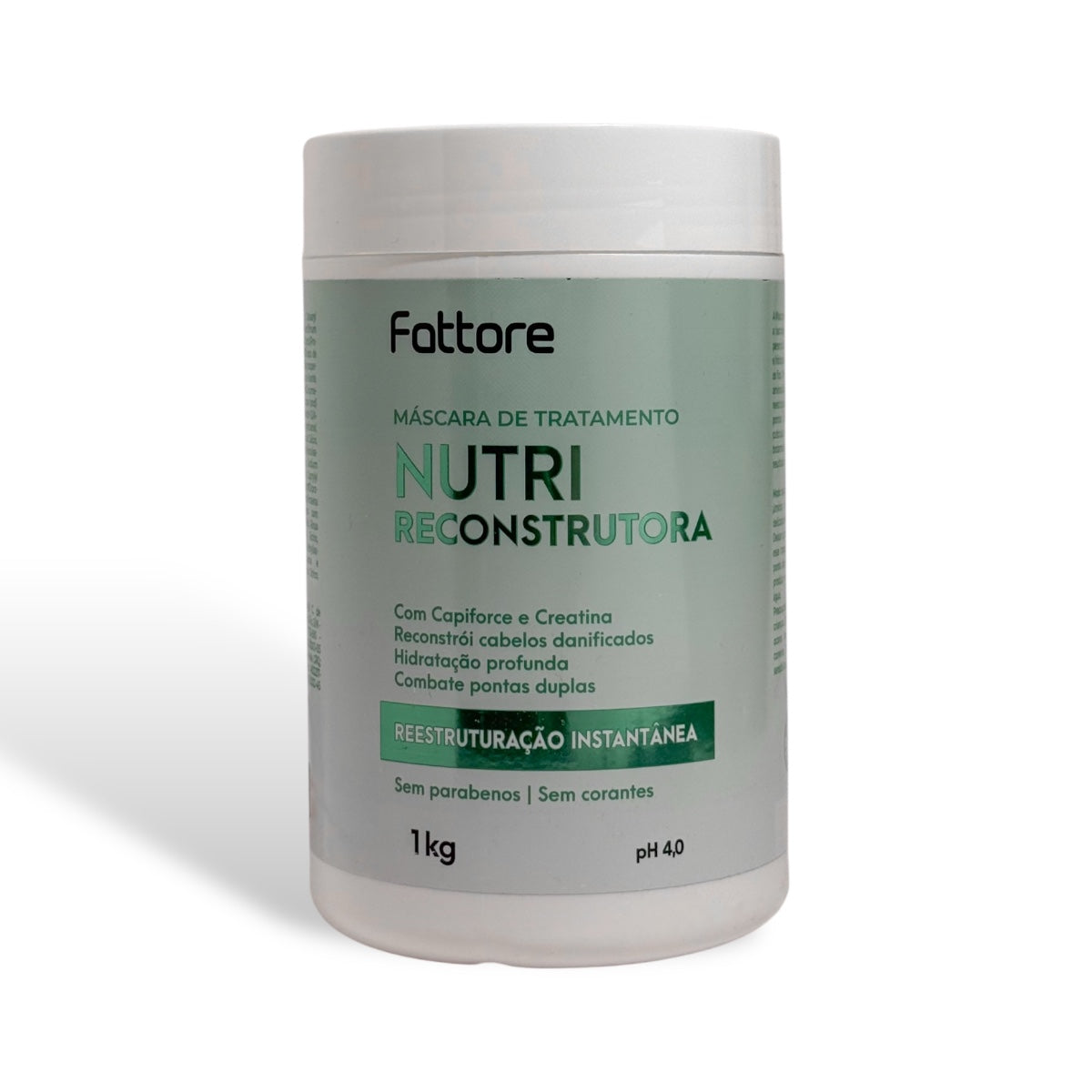 Fattore Máscara de Tratamento Nutri Resconstrutora 1kg