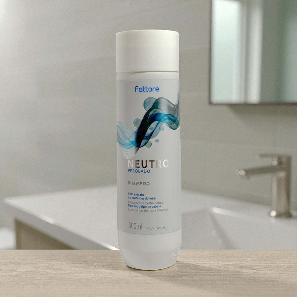 Fattore Shampoo Neutro 300ml – Limpeza Diária Suave