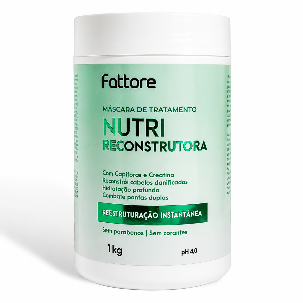 Máscara Fattore Nutri Reconstrutora 1KG – Reconstrução de Cabelos Danificados