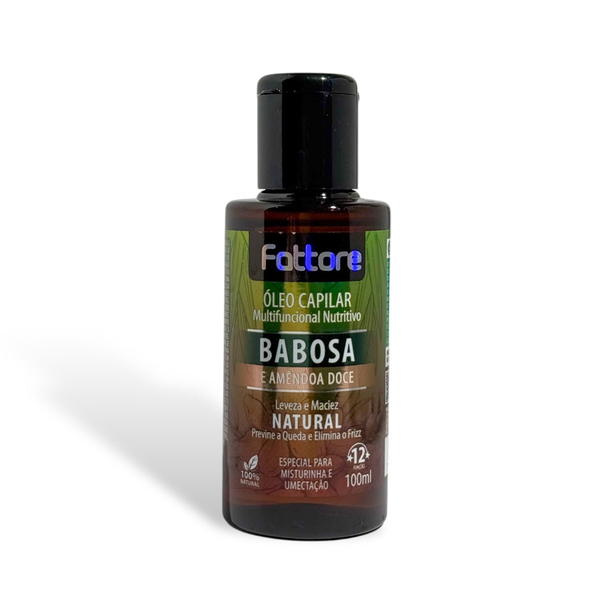 Fattore Óleo Capilar Babosa e Amêndoa Doce Multifuncional – 100ml
