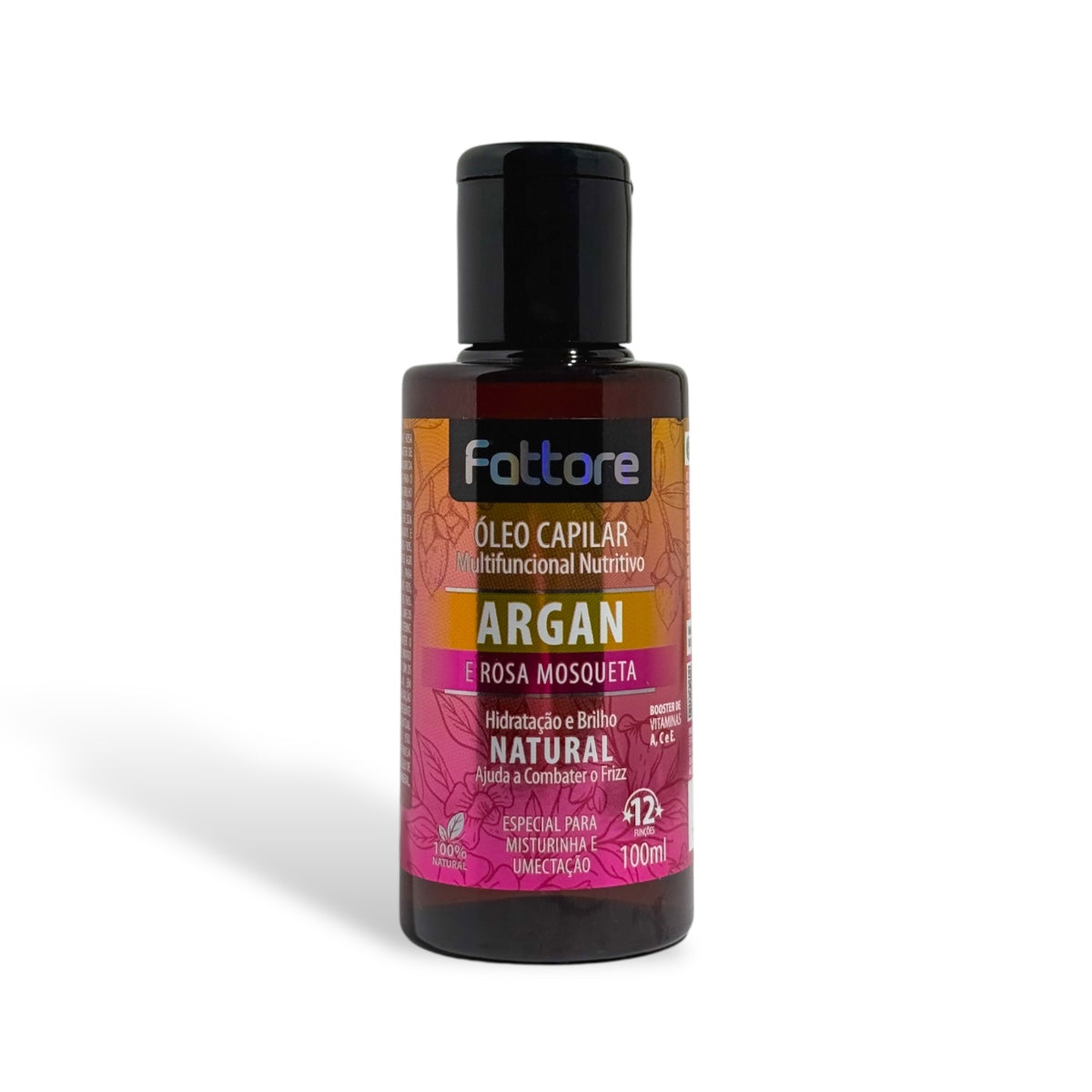 Fattore Óleo Capilar Argan e Rosa Mosqueta - 100ml