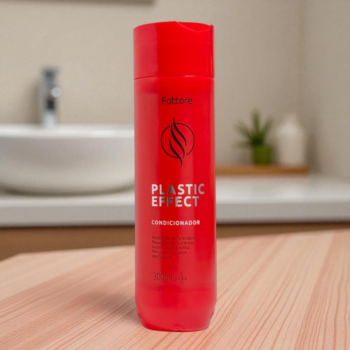 Fattore Kit Plastic Effect – Fios Alinhados com Brilho Intenso (4 Itens)