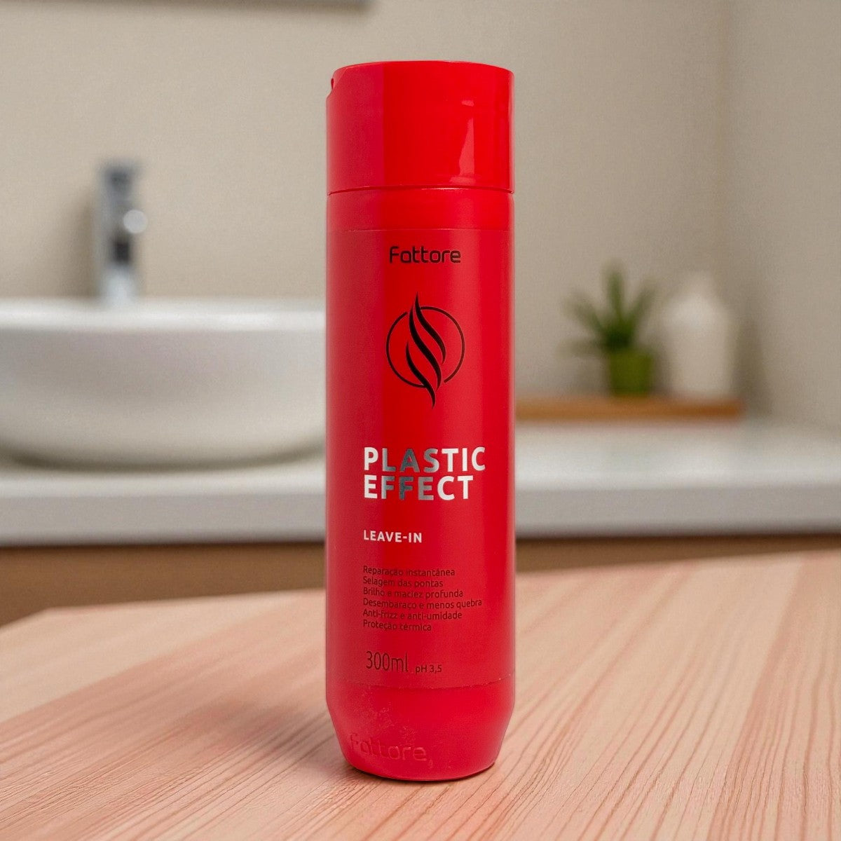 Fattore Kit Plastic Effect – Fios Alinhados com Brilho Intenso (4 Itens)