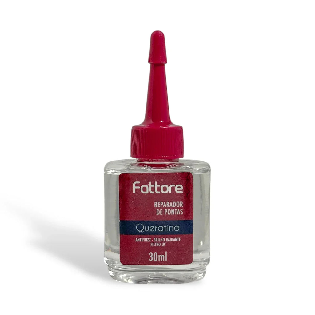 Fattore Reparador Pontas Queratina 30ml – Antifrizz Filtro UV