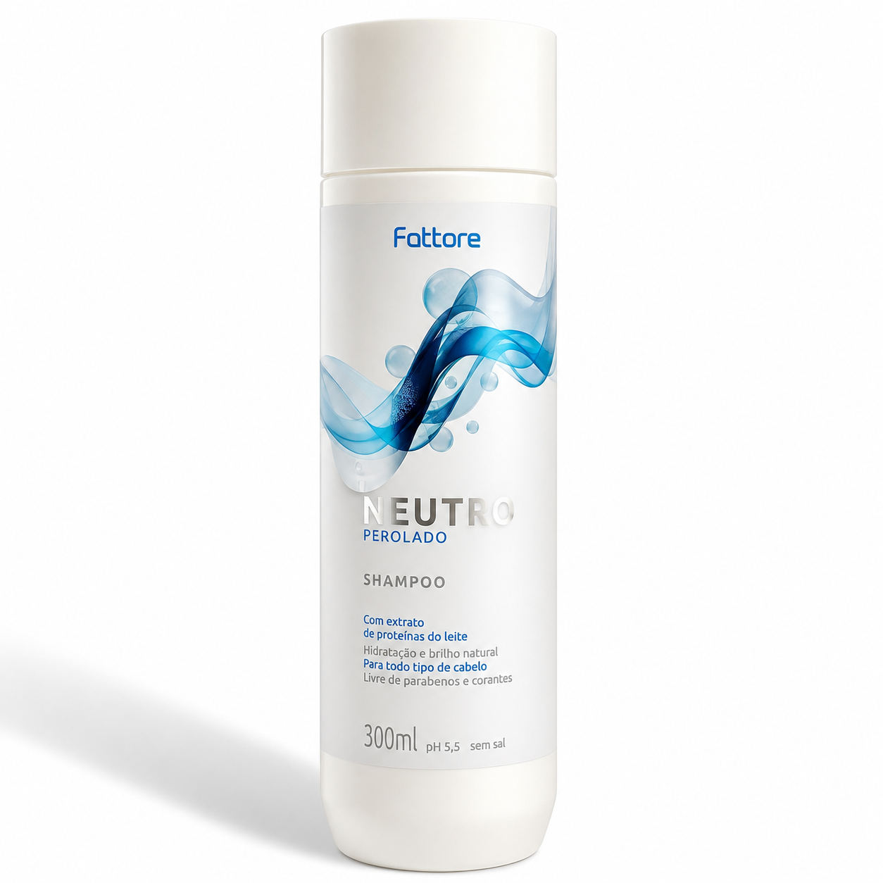 Fattore Shampoo Neutro 300ml – Limpeza Diária Suave