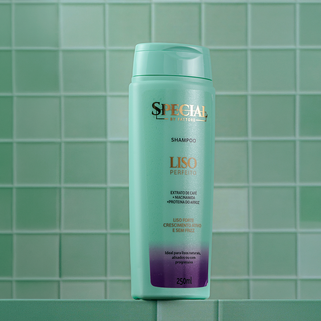 Kit Completo Liso Perfeito - Shampoo + Condicionador + Máscara Special By Fattore