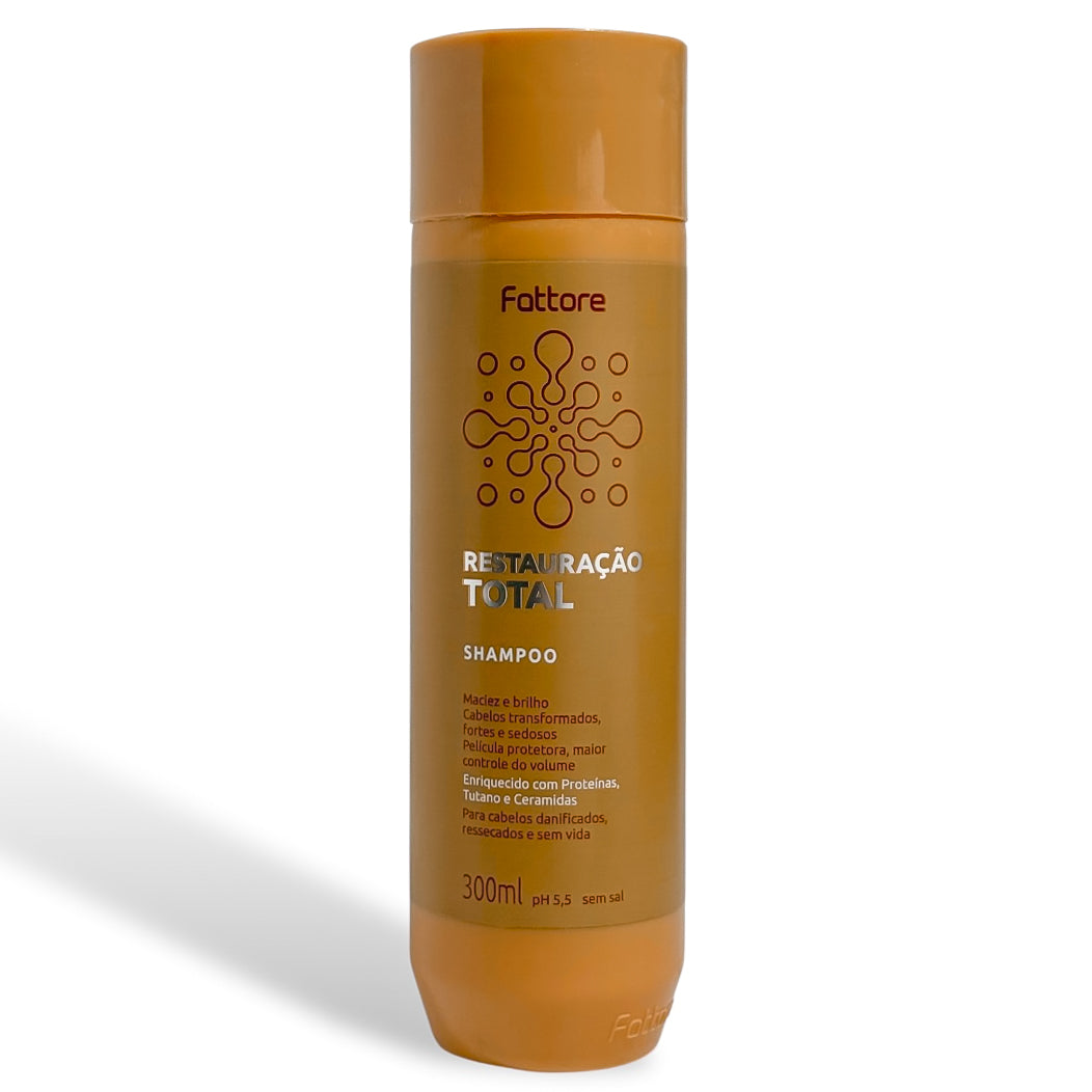 Fattore Shampoo Restauração Total – 300ml