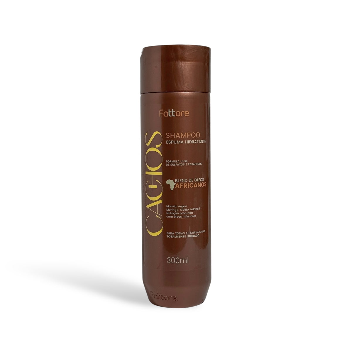 Shampoo Fattore Cachos Óleos Africanos 300ml