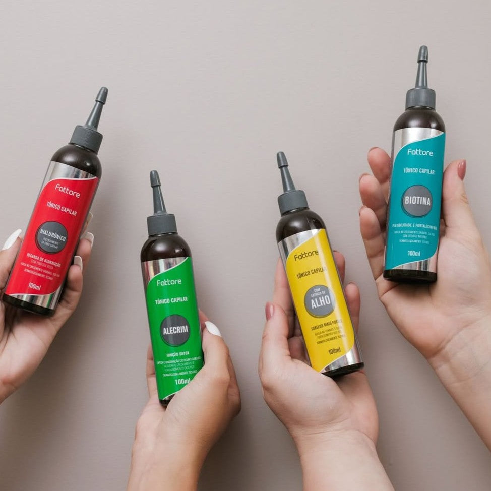 Fattore Tônico Capilar de Alecrim 100ml – Crescimento e Fortalecimento