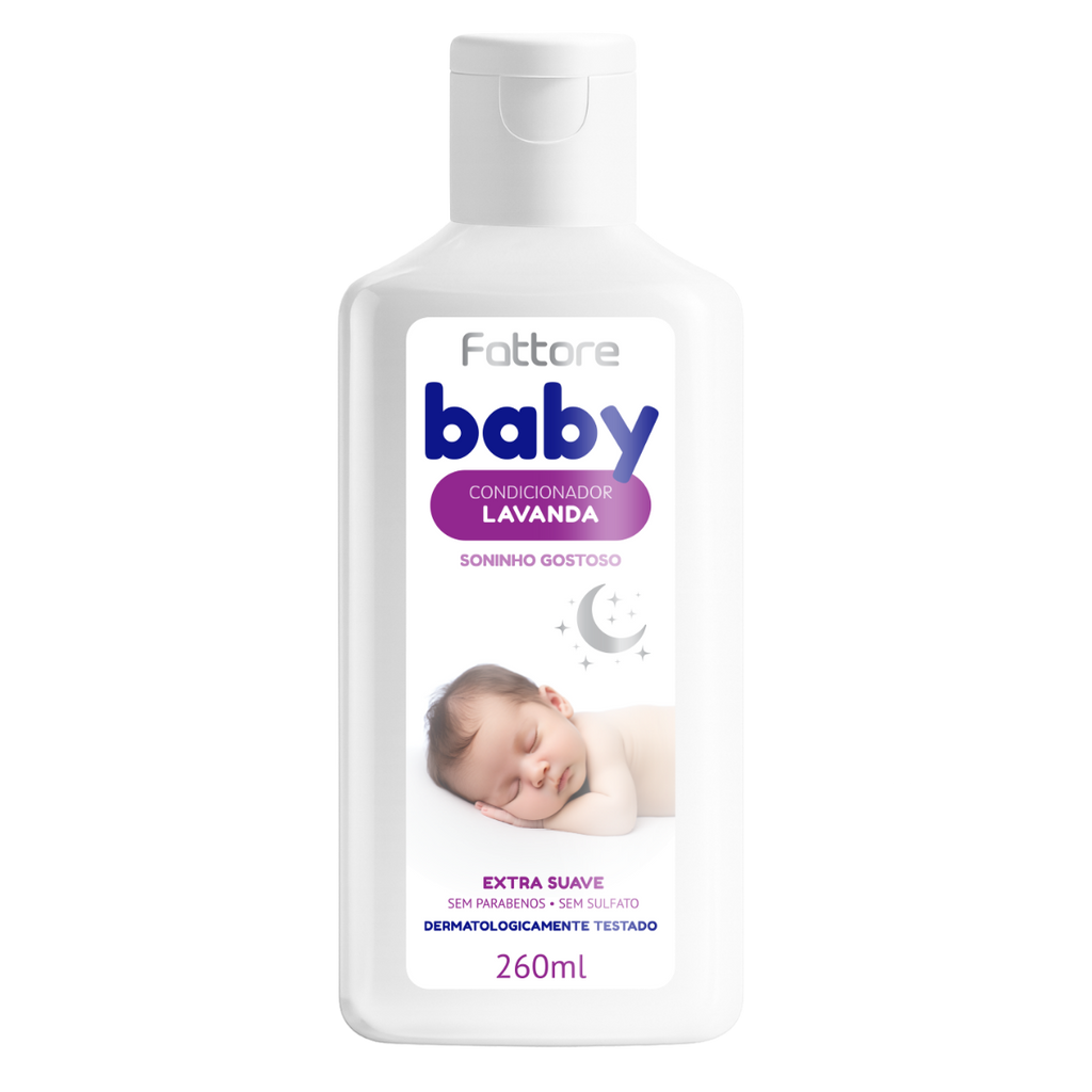 Fattore Condicionador Extra Suave Baby Lavanda – 260ml