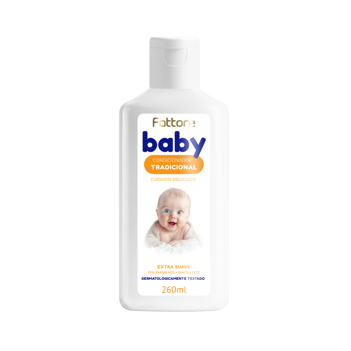 Fattore Kit Cuidado Infantil Baby Extra Suave Tradicional (4 Itens)