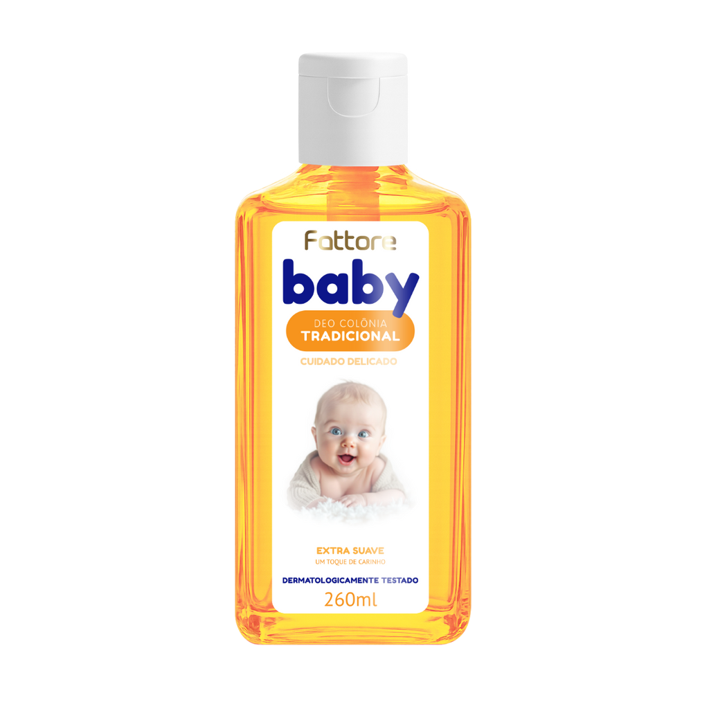 Fattore Kit Cuidado Infantil Baby Extra Suave Tradicional (4 Itens)